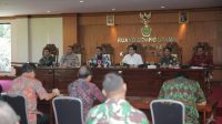RAPAT Satgas Penanggulangan Covid-19 di Kabupaten Gianyar. Foto: adi RAPAT Satgas Penanggulangan Covid-19 di Kabupaten Gianyar. Foto: adi