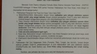 SURAT Edaran Bupati Buleleng terkait pembatasan kegiatan dalam rangka hari raya Nyepi ditengah merebaknya isu virus Corona. Foto: rik SURAT Edaran Bupati Buleleng terkait pembatasan kegiatan dalam rangka hari raya Nyepi ditengah merebaknya isu virus Corona. Foto: rik