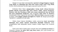 SURAT tertanggal Jumat (27/3/2020), yang ditandatangani Duta Besar Rusia, Liudmila Vorobieva menyampaikan terima kasih kepada Gubernur Bali I Wayan Koster, terhadap kelancaran proses perjalanan kepulangan sekitar 500-an WNA Rusia. Foto: istimewa SURAT tertanggal Jumat (27/3/2020), yang ditandatangani Duta Besar Rusia, Liudmila Vorobieva menyampaikan terima kasih kepada Gubernur Bali I Wayan Koster, terhadap kelancaran proses perjalanan kepulangan sekitar 500-an WNA Rusia. Foto: istimewa