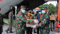 RIBUAN alat pelindung diri (APD) berupa set baju pelindung dan masker bantuan dari pemerintah pusat untuk wilayah Bali kembali tiba di Base Ops Lanud I Gusti Ngurah Rai, Sabtu (11/4/2020). Foto: ist RIBUAN alat pelindung diri (APD) berupa set baju pelindung dan masker bantuan dari pemerintah pusat untuk wilayah Bali kembali tiba di Base Ops Lanud I Gusti Ngurah Rai, Sabtu (11/4/2020). Foto: ist
