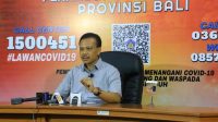 KETUA Harian Gugus Tugas Percepatan Penanganan Covid-19 Provisni Bali, Dewa Made Indra. Foto: ist KETUA Harian Gugus Tugas Percepatan Penanganan Covid-19 Provisni Bali, Dewa Made Indra. Foto: ist