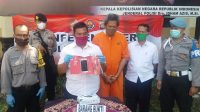 Geber Kasus Narkoba - gagah POLRES Tabanan menggeber kasus narkoba dengan tersangka Gede Bhasma Bhaskara alias Dek Bas, berikut sejulah barang bukti terkait, Senin (11/5/2020). Foto: gagah