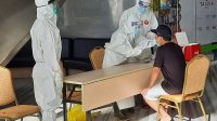 PEMKOT Denpasar bersama Ikatan Dokter Indonesia (IDI) bergerak cepat untuk melaksanakan Swab Test massal. Foto: ist PEMKOT Denpasar bersama Ikatan Dokter Indonesia (IDI) bergerak cepat untuk melaksanakan Swab Test massal. Foto: ist