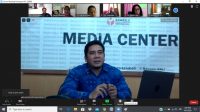 wirka rapat teknis PARA peserta rapat teknis virtual Bawaslu Bali dengan narasumber Divisi Penindakan Bawaslu RI, Ratna Dewi Pettalolo, Kamis (14/5) lalu. Foto: Ist