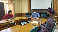 KPU Badung ke Diskes Badung AUDIENSI KPU Badung ke Dinas Kesehatan Badung untuk koordinasi pelaksanaan tes cepat bagi jajaran penyelenggara Pilkada 2020, Kamis (18/6/2020) lalu. Foto: gus hendra