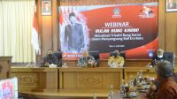 WEBINAR memperingati hari lahirnya Bung Karno di Ruang Rapat Gedung Gajah, Rumah Jabatan Gubernur Bali, Jaya Sabha, Denpasar, Sabtu (6/6). Foto: ist WEBINAR memperingati hari lahirnya Bung Karno di Ruang Rapat Gedung Gajah, Rumah Jabatan Gubernur Bali, Jaya Sabha, Denpasar, Sabtu (6/6). Foto: ist