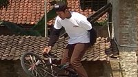 STEFANUS Bayu yang menjuarai kompetisi BMX virtual pertama di Indonesia. Foto: ist STEFANUS Bayu yang menjuarai kompetisi BMX virtual pertama di Indonesia. Foto: ist