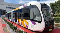 Foto: KERETA CRRC Autonomous-rail Rapid Transit train at Metro Trans 2018. Foto: ist Foto: KERETA CRRC Autonomous-rail Rapid Transit train at Metro Trans 2018. Foto: ist