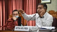 Foto: KPU BALI KETUA KPU Bali, I Dewa Agung Gede Lidartawan, saat sosialisasi tahapan pendaftaran paslon yang diadakan KPU Karangasem, Senin (10/8). Foto: nad Foto: KPU BALI KETUA KPU Bali, I Dewa Agung Gede Lidartawan, saat sosialisasi tahapan pendaftaran paslon yang diadakan KPU Karangasem, Senin (10/8). Foto: nad