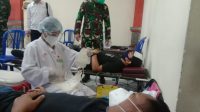 PANGDAM IX/ Udayana, Mayjen TNI Kurnia Dewantara, meninjau donor plasma yang berlangsung di Makorem 163/Wira Satya, Denpasar, Selasa (29/9/2020). Foto: alt PANGDAM IX/ Udayana, Mayjen TNI Kurnia Dewantara, meninjau donor plasma yang berlangsung di Makorem 163/Wira Satya, Denpasar, Selasa (29/9/2020). Foto: alt