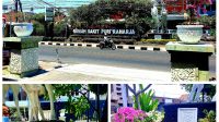 RS Puri Raharja yang tampak asri. Foto: ist RS Puri Raharja yang tampak asri. Foto: ist