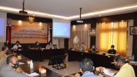 KPU Tabanan menggelar rakor persiapan pelaksanaan kampanye Pilkada Tabanan 2020, Selasa (22/9). Foto: gap KPU Tabanan menggelar rakor persiapan pelaksanaan kampanye Pilkada Tabanan 2020, Selasa (22/9). Foto: gap