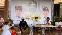 amerta center PAKET Amerta saat pembukaan Amerta Center sebagai rumah aspirasi dan perjuangan di Pilkada Denpasar, Jumat (11/9/2020). Foto: gus hendra