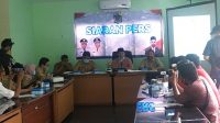PLT Bupati KLU H. Syarifudin dalam konferensi pers yang digelar Humas Protokol Setda Lombok Utara, Senin (28/9/2020). Foto: fik PLT Bupati KLU H. Syarifudin dalam konferensi pers yang digelar Humas Protokol Setda Lombok Utara, Senin (28/9/2020). Foto: fik