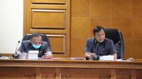 PANSUS Penyertaan Modal Perumda Air Minum Tirta Mangutama melakukan rapat finalisasi, Senin (19/10/2020). Foto: ist PANSUS Penyertaan Modal Perumda Air Minum Tirta Mangutama melakukan rapat finalisasi, Senin (19/10/2020). Foto: ist