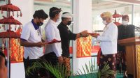 ACARA pembukaan Toko Tenten Mart, Desa Adat Tanjung Benoa, Kuta Selatan, Badung, Minggu (11/10/2020). Foto: ist ACARA pembukaan Toko Tenten Mart, Desa Adat Tanjung Benoa, Kuta Selatan, Badung, Minggu (11/10/2020). Foto: ist