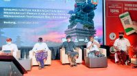 KEPALA KPwBI Provinsi Bali, Trisno Nugroho (kedua dari kanan) saat memaparkan kondisi ekonomi dan peluang dibukanya pariwisata domestik saat simakrama Kepariwisataan Bali. Foto: ist KEPALA KPwBI Provinsi Bali, Trisno Nugroho (kedua dari kanan) saat memaparkan kondisi ekonomi dan peluang dibukanya pariwisata domestik saat simakrama Kepariwisataan Bali. Foto: ist