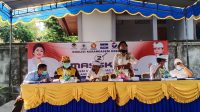 IGA Mas Sumatri saat rapat evaluasi bersama tim pemenangan dan Sugawa Korry di Karangasem, Kamis (1/10/2020). Foto: ist IGA Mas Sumatri saat rapat evaluasi bersama tim pemenangan dan Sugawa Korry di Karangasem, Kamis (1/10/2020). Foto: ist