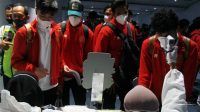 Timnas U-19 tiba di tanah air