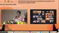 WEBINAR Netralitas ASN ‘Membangun Meritokrasi dan Demokrasi Indonesia’ yang dilaksanakan pada Selasa (27/10/2020). Foto: ist WEBINAR Netralitas ASN ‘Membangun Meritokrasi dan Demokrasi Indonesia’ yang dilaksanakan pada Selasa (27/10/2020). Foto: ist