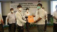 pleno DPT Denpasar SUASANA penetapan DPT untuk Pilkada Denpasar 2020 oleh KPU Denpasar di satu hotel di Sanur pada Jumat (16/10/2020) lalu. Foto: Ist