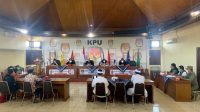 rakor kampanye denpasar KPU Denpasar saat rapat koordinasi kampanye Pilkada Denpasar bersama narahubung paslon. Foto: Ist