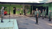 UPACARA pelantikan kenaikan pangkat dan personel yang purnatugas, di Makodim 1619/Tabanan, Rabu (7/10/2020). Foto: ist UPACARA pelantikan kenaikan pangkat dan personel yang purnatugas, di Makodim 1619/Tabanan, Rabu (7/10/2020). Foto: ist