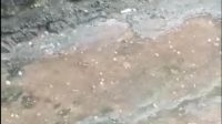 02434 Denpasar hujan butiran salju