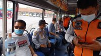 PELAKSANAAN uji coba jalur bus Trans Metro Dewata yang terintegrasi dengan moda laut Pelabuhan Sanur, Minggu (29/11/2020). Foto: ist PELAKSANAAN uji coba jalur bus Trans Metro Dewata yang terintegrasi dengan moda laut Pelabuhan Sanur, Minggu (29/11/2020). Foto: ist