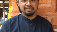 PENGGAGAS upacara Ruwat Bumi Nangluk Merana Agung, Ida Bagus Made Bhaskara. Foto: adi PENGGAGAS upacara Ruwat Bumi Nangluk Merana Agung, Ida Bagus Made Bhaskara. Foto: adi