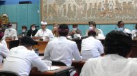 SUASANA rapat gabungan DPRD Klungkung dengan Pemkab Klungkung, Selasa (10/11/2020). Foto: ist SUASANA rapat gabungan DPRD Klungkung dengan Pemkab Klungkung, Selasa (10/11/2020). Foto: ist