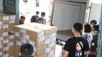 SURAT suara yang baru dicetak untuk Pilkada Tabanan 2020, tiba di gudang KPU Tabanan di GOR Debes Tabanan, Kamis (12/11/2020). Foto: gap SURAT suara yang baru dicetak untuk Pilkada Tabanan 2020, tiba di gudang KPU Tabanan di GOR Debes Tabanan, Kamis (12/11/2020). Foto: gap