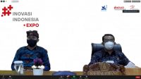 KEPALA Balitbang Kabupaten Badung, I Wayan Suambara; didampingi Anak Agung Gede Agung Rahma Putra saat mengikuti Pembukaan Inovasi Indonesia Expo 2020, Selasa (10/11/2020). Foto: ist KEPALA Balitbang Kabupaten Badung, I Wayan Suambara; didampingi Anak Agung Gede Agung Rahma Putra saat mengikuti Pembukaan Inovasi Indonesia Expo 2020, Selasa (10/11/2020). Foto: ist