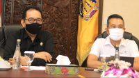 WAGUB Cok Ace; didamping Ketua BTB saat rapat dengan Konjen Tiongkok untuk Bali, Zhu Xinglong di Denpasar, Selasa (24/11/2020). Foto: ist WAGUB Cok Ace; didamping Ketua BTB saat rapat dengan Konjen Tiongkok untuk Bali, Zhu Xinglong di Denpasar, Selasa (24/11/2020). Foto: ist