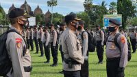 POLRES Bangli menggelar apel pergeseran pasukan (serpas) di Lapangan Kapten Mudita, Bangli, Selasa (8/12/2020). Foto: ist POLRES Bangli menggelar apel pergeseran pasukan (serpas) di Lapangan Kapten Mudita, Bangli, Selasa (8/12/2020). Foto: ist