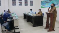 ASISTEN II Setda NTB, Ridwansyah (kanan) saat menyampaikan sambutannya pada LKIR Tahun 2020, Selasa (1/12/2020). Foto: ist ASISTEN II Setda NTB, Ridwansyah (kanan) saat menyampaikan sambutannya pada LKIR Tahun 2020, Selasa (1/12/2020). Foto: ist