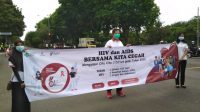 PERINGATAN Hari AIDS Sedunia di Jembrana, Selasa (1/12/2020). Foto: ist PERINGATAN Hari AIDS Sedunia di Jembrana, Selasa (1/12/2020). Foto: ist