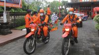 PETUGAS Basarnas Bali bergerak melakukan atensi Siaga SAR Khusus. Foto: gay PETUGAS Basarnas Bali bergerak melakukan atensi Siaga SAR Khusus. Foto: gay