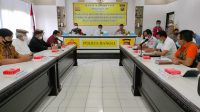 RAPAT koordinasi Operasi Lilin Agung di Polres Bangli, Jumat (18/12/2020). Foto: gia RAPAT koordinasi Operasi Lilin Agung di Polres Bangli, Jumat (18/12/2020). Foto: gia
