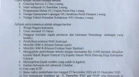 PENGUMUMAN perekrutan tenaga harian lepas (THL) di Satpol PP Gianyar yang beredar di medsos. Foto: ist PENGUMUMAN perekrutan tenaga harian lepas (THL) di Satpol PP Gianyar yang beredar di medsos. Foto: ist