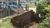TANAH Bendung Sebual, Desa Dangintukadaya, Jembrana yang ambrol. Foto: ist TANAH Bendung Sebual, Desa Dangintukadaya, Jembrana yang ambrol. Foto: ist