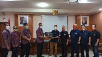 FORUM Pembauran Kebangsaan (FPK) Kota Denpasar menerima kunjungan kerja studi komparatif FPK Kota Bogor bertempat di aula kantor Kesbangpol Kota Denpasar, Selasa (1/12/2020). Foto: ist FORUM Pembauran Kebangsaan (FPK) Kota Denpasar menerima kunjungan kerja studi komparatif FPK Kota Bogor bertempat di aula kantor Kesbangpol Kota Denpasar, Selasa (1/12/2020). Foto: ist