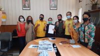 tim hukum golkar bali TIM Hukum Pilkada DPD Partai Golkar Bali usai rilis terkait dugaan pelanggaran Pilkada Jembrana dan Pilkada Karangasem, Kamis (3/12/2020). Foto: Ist
