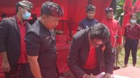 PENGUKUHAN Payangan FC di di Jaba Pura Penataran Rambut Siwi, Desa Adat Satung, Desa Buahan, Payangan. Foto: adi PENGUKUHAN Payangan FC di di Jaba Pura Penataran Rambut Siwi, Desa Adat Satung, Desa Buahan, Payangan. Foto: adi