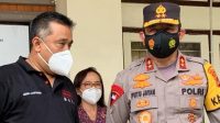 I Dewa Agung Lidartawan bersama Kapolda Bali, Irjen Putu Jayan Danu Putra. Foto: hen I Dewa Agung Lidartawan bersama Kapolda Bali, Irjen Putu Jayan Danu Putra. Foto: hen