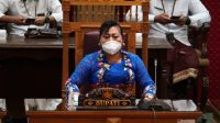 IGA Mas Sumatri menghadiri rapat paripurna di DPRD Karangasem dengan agenda penyampaian pergantian masa kepemimpinan Bupati-Wakil Bupati Karangasem periode 2016-2021, Kamis (28/1/2021). Foto: ist IGA Mas Sumatri menghadiri rapat paripurna di DPRD Karangasem dengan agenda penyampaian pergantian masa kepemimpinan Bupati-Wakil Bupati Karangasem periode 2016-2021, Kamis (28/1/2021). Foto: ist