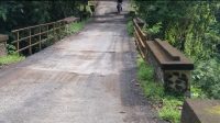 JEMBATAN Di wilayah desa Sari Mekar yang bakal dibangun atau diperbaiki oleh Dinas PUTR Buleleng menggunakan anggaran DAK tahun 2021