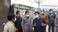 KOMISI II DPRD Klungkung meninjau proyek penataan tebing Tusan di Desa Tusan, Kecamatan Banjarangkan, pada Senin (4/1/2021). Foto: ist KOMISI II DPRD Klungkung meninjau proyek penataan tebing Tusan di Desa Tusan, Kecamatan Banjarangkan, pada Senin (4/1/2021). Foto: ist
