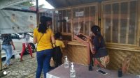 LOKET tiket masuk kawasan objek wisata desa tradisional Penglipuran. Foto: gia LOKET tiket masuk kawasan objek wisata desa tradisional Penglipuran. Foto: gia