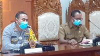 RAPAT Evaluasi Tim Gugus Tugas Percepatan Penanganan (TGPP) Covi-19 Kabupaten Gianyar terkait upaya penanganan Covid-19 di Kabupaten Gianyar. Foto: adi RAPAT Evaluasi Tim Gugus Tugas Percepatan Penanganan (TGPP) Covi-19 Kabupaten Gianyar terkait upaya penanganan Covid-19 di Kabupaten Gianyar. Foto: adi